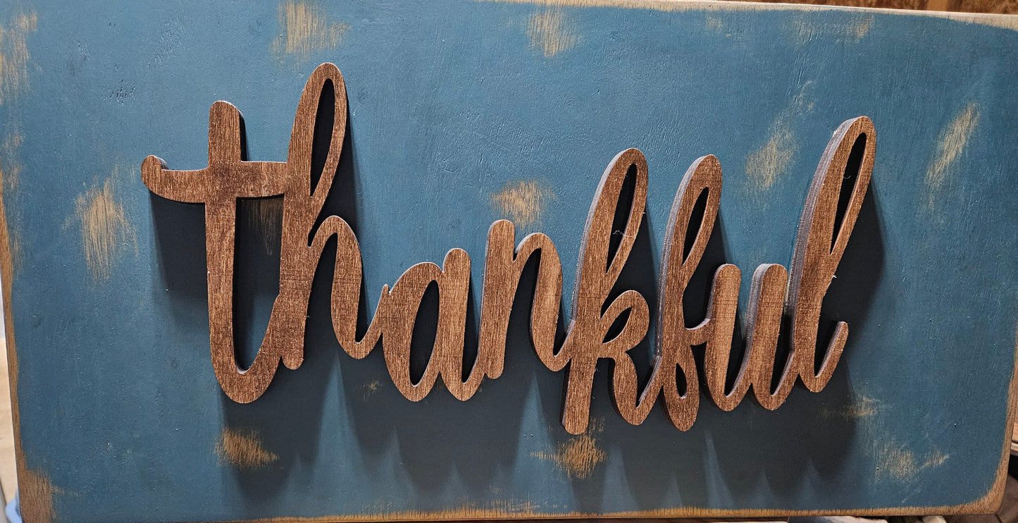 Thankful Sign